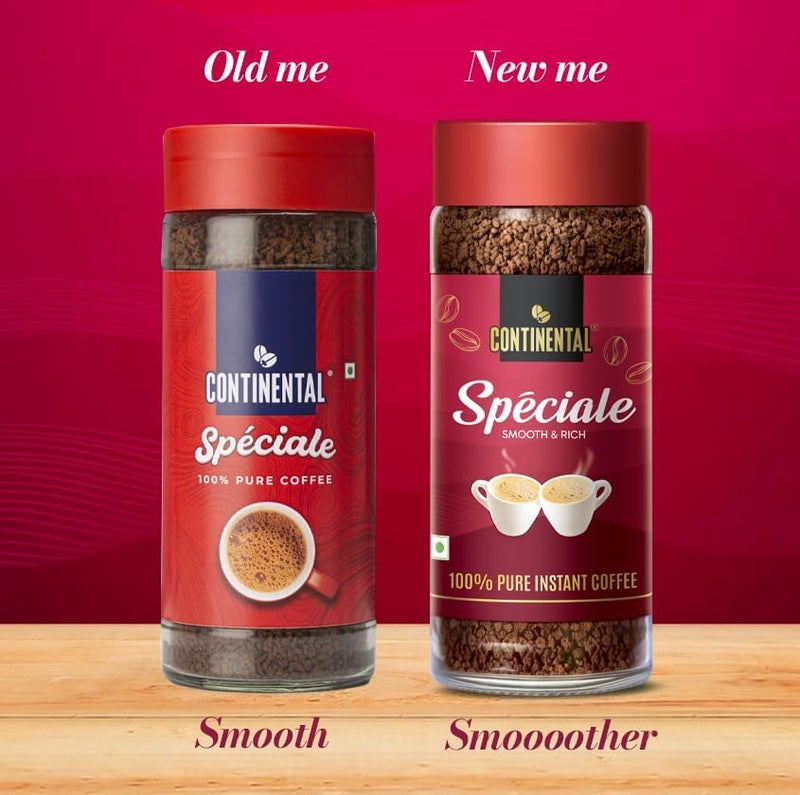 Continental Coffee SPECIALE Pure Instant Coffee Powder Jar, 200gm - Image 2